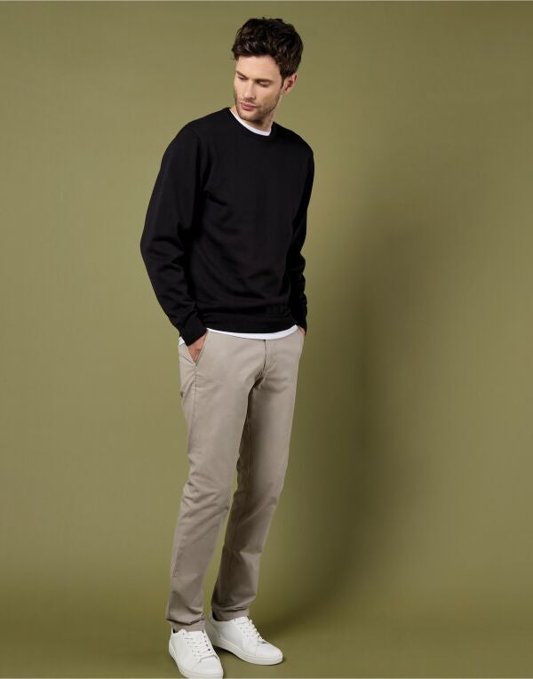 Kustom Kit Men Arundel Crew Neck Sweater