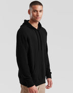 62140 FOTL Men's Lightweight Hooded Sweat - Black - 62140