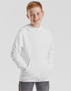 62009 FOTL Kids Lightweight Hooded Sweat - White - 62009