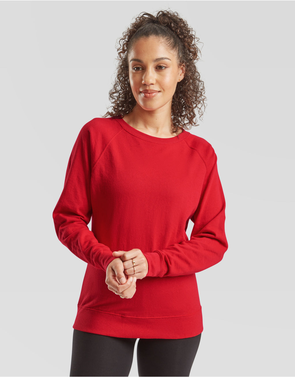 62146 FOTL Ladies Lightweight Raglan Sweat
