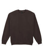 18000 Gildan Heavy Blend Adult Crew Sweatshirt - Dark Chocolate - 18000