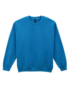 18000 Gildan Heavy Blend Adult Crew Sweatshirt - Sapphire - 18000