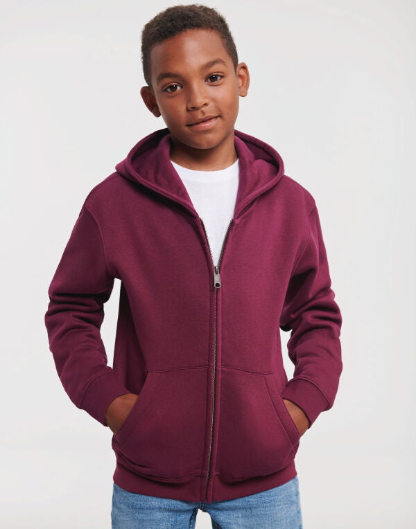 R266B Russell Kids Authentic Zip Hood Sweat