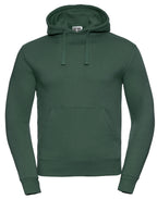 265M Russell Mens Authentic Hooded Sweat - Bottle Green - 265M