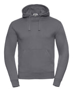 265M Russell Mens Authentic Hooded Sweat - Convoy Grey - 265M