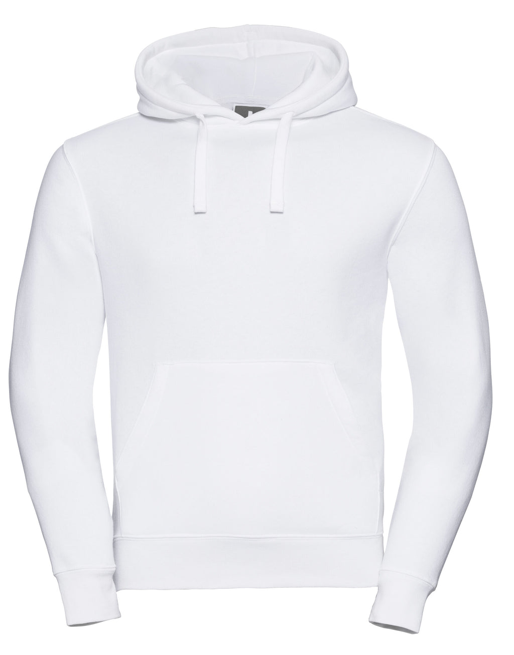 265M Russell Mens Authentic Hooded Sweat - White - 265M