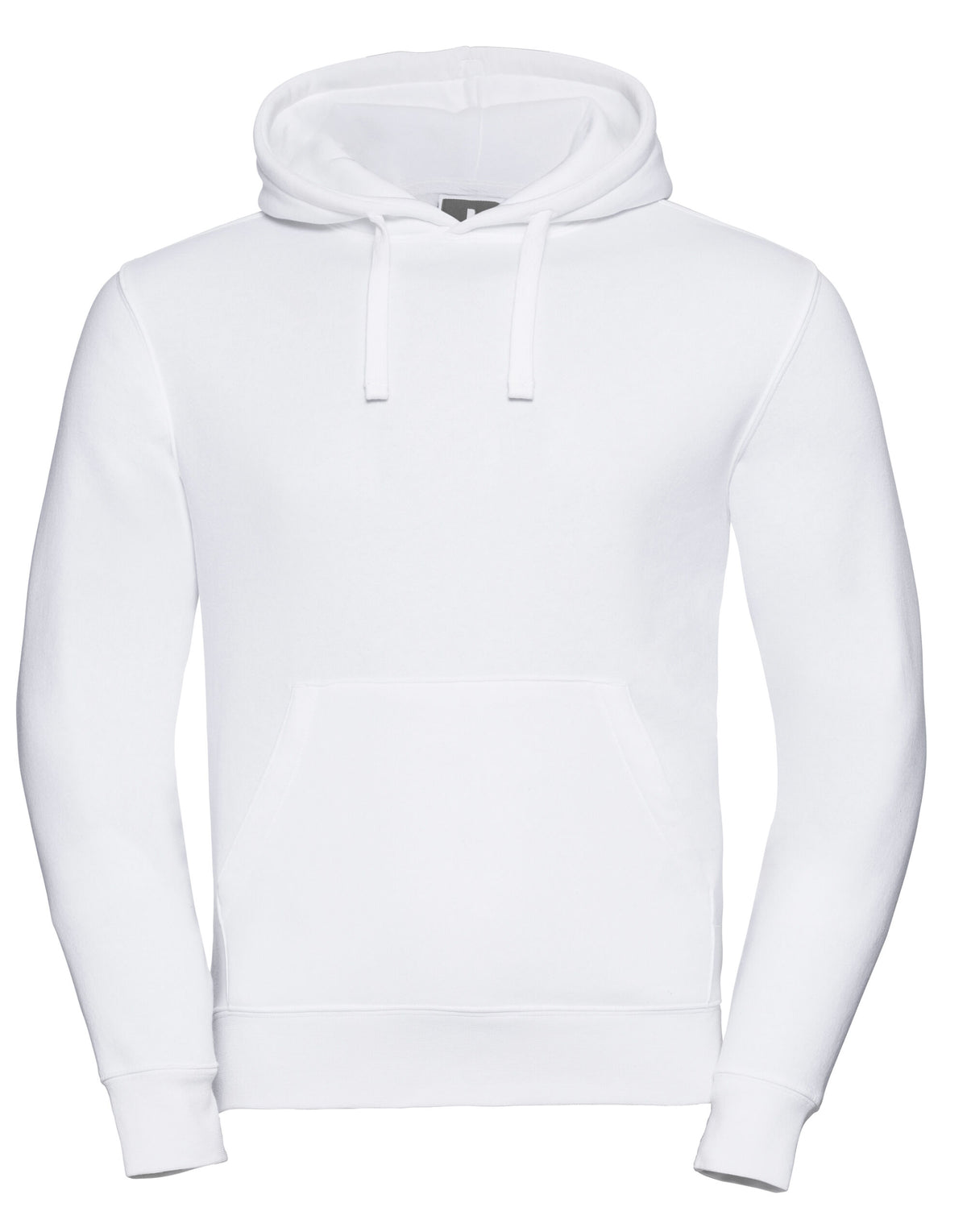 265M Russell Mens Authentic Hooded Sweat - White - 265M