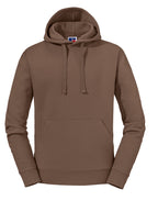 265M Russell Mens Authentic Hooded Sweat - Mocha - 265M