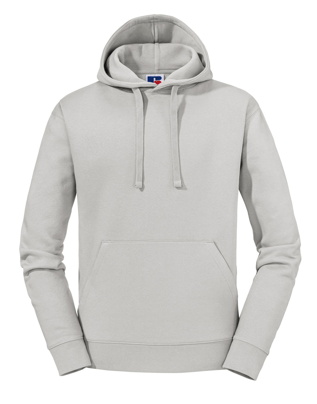 265M Russell Mens Authentic Hooded Sweat - Urban Grey - 265M
