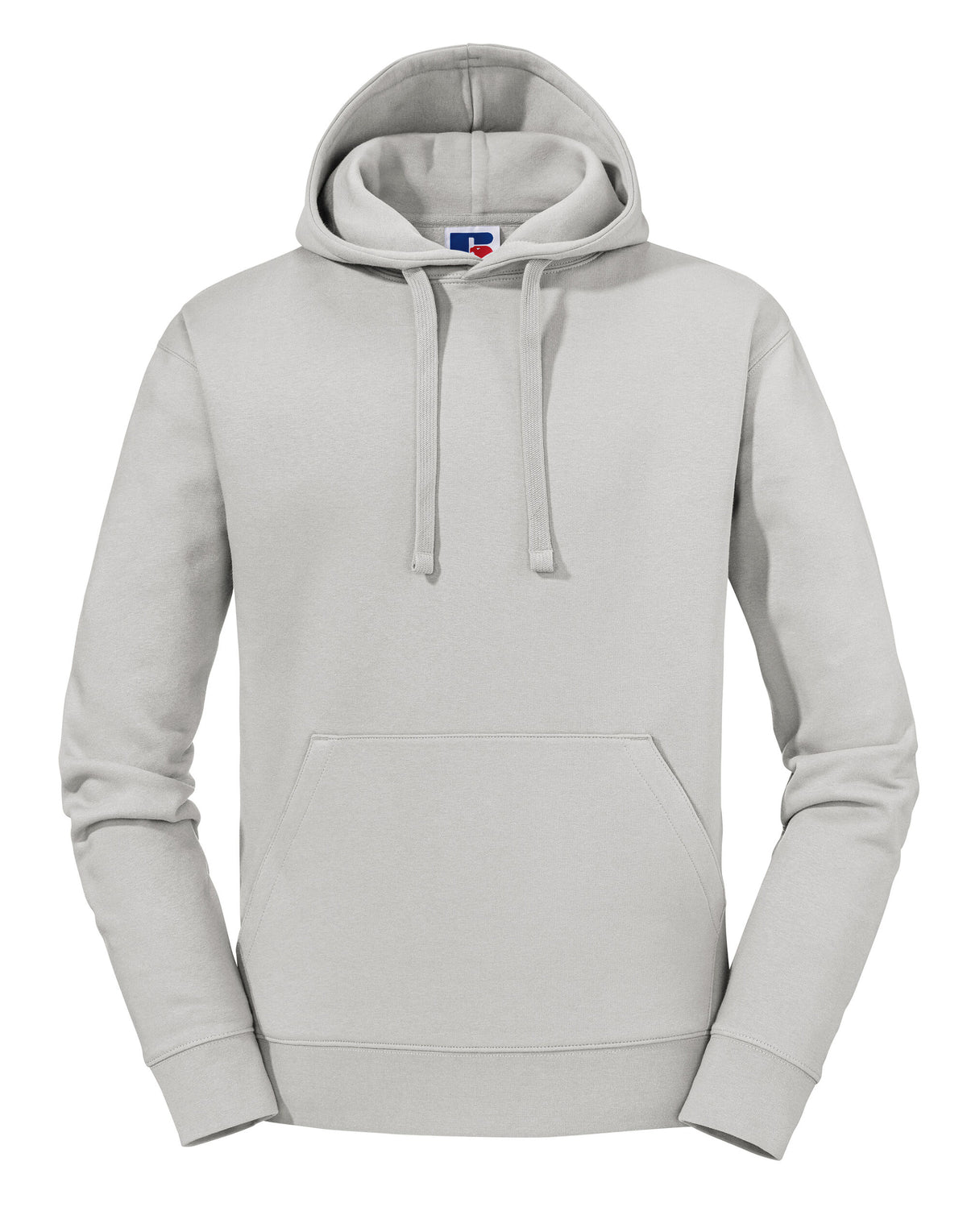 265M Russell Mens Authentic Hooded Sweat - Urban Grey - 265M