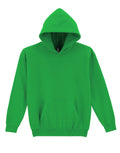 18500B Gildan Heavy Blend Youth Hood Sweatshirt - Irish Green - 18500B