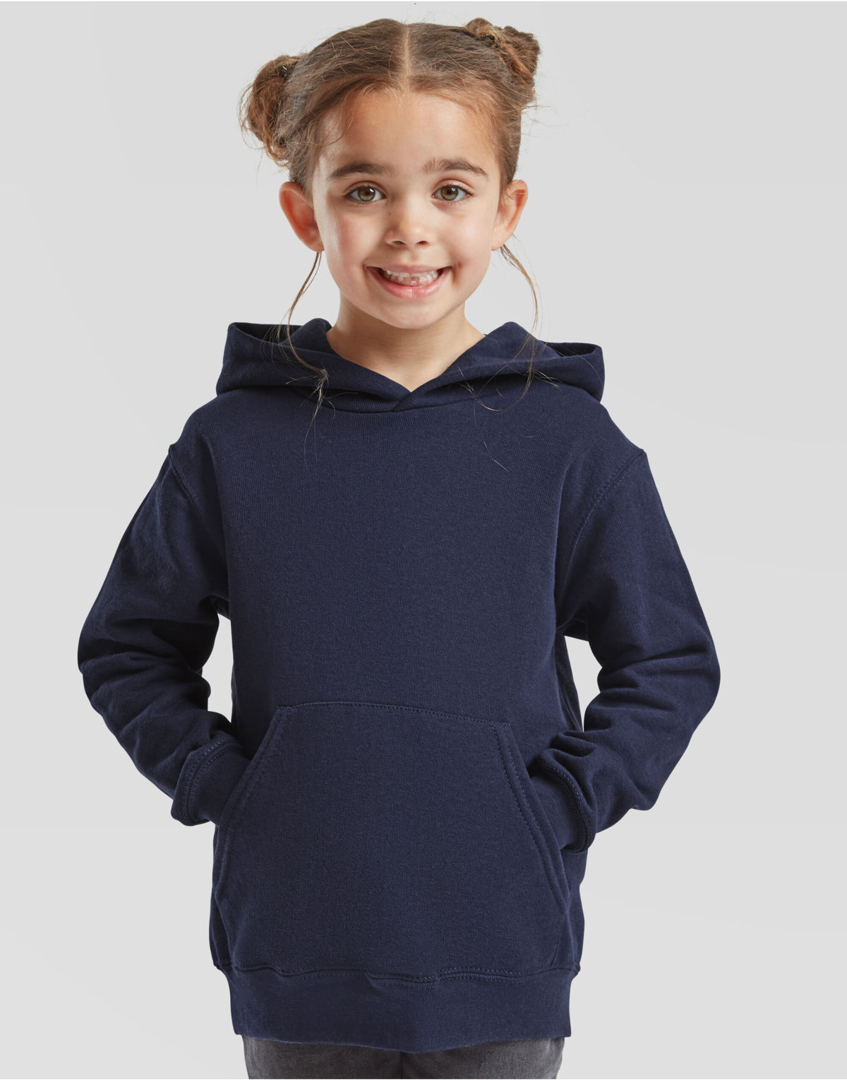62043 FOTL Kids Classic Hooded Sweat - Navy Blue - 62043