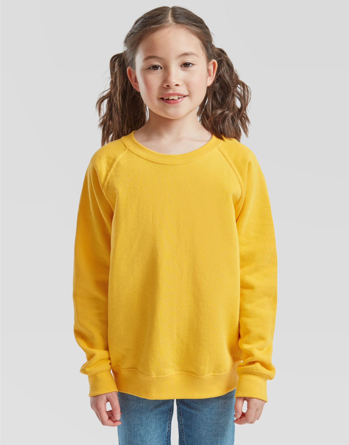 62039 FOTL Kids Classic Raglan Sweat - Sunflower - 62039