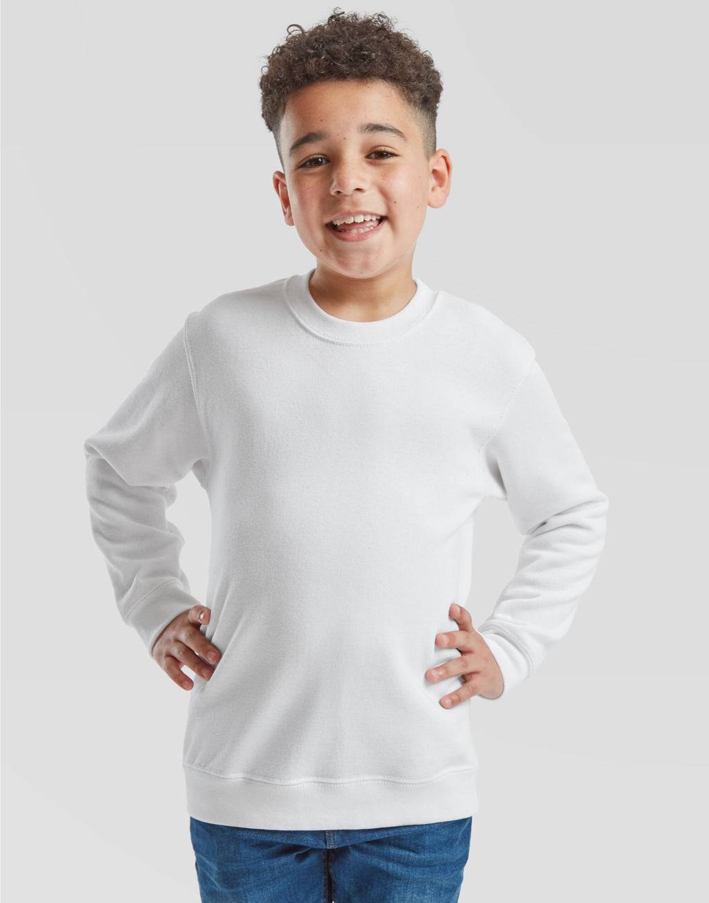 62041 FOTL Kids Classic Set In Sweat - White - 62041