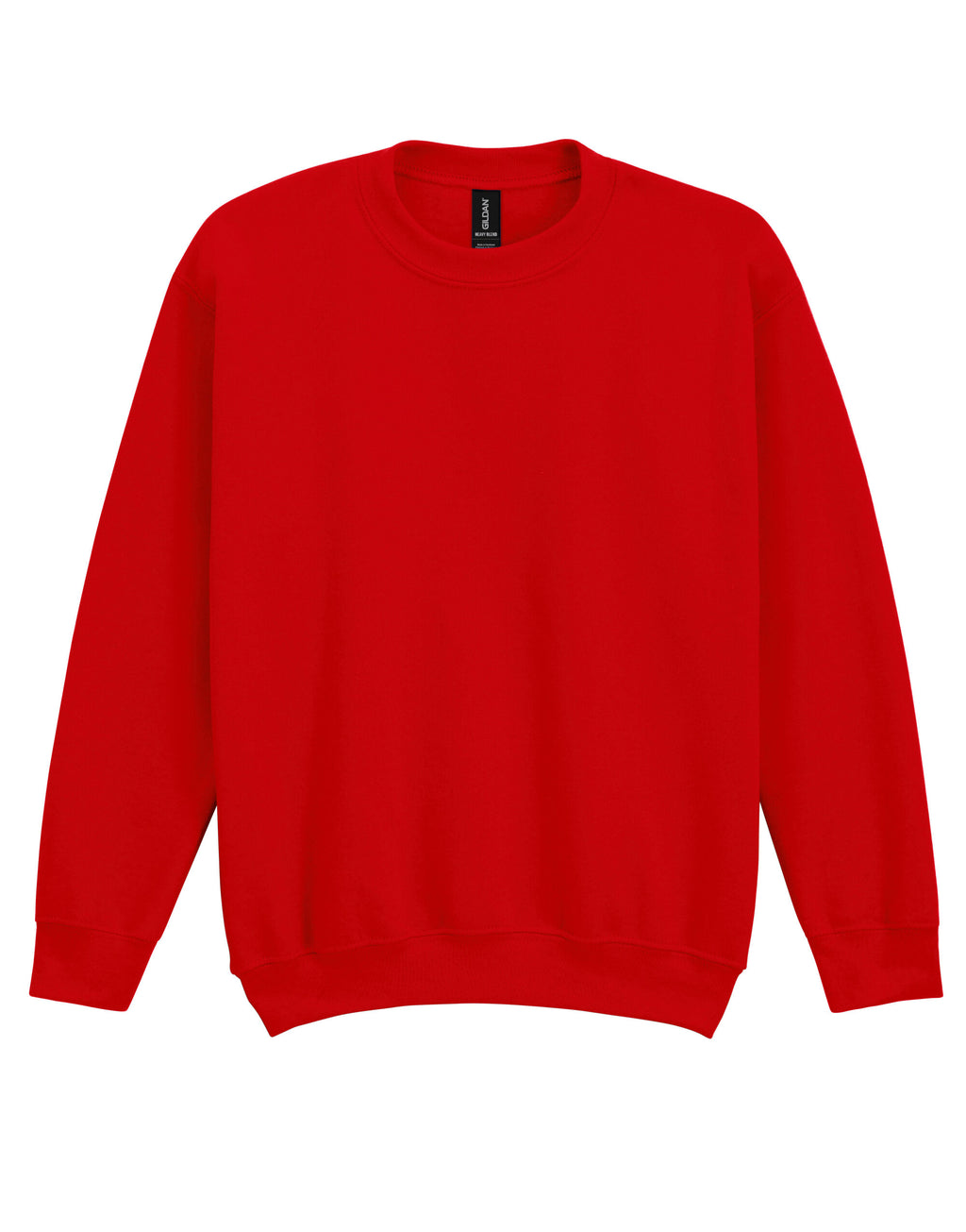 18000B Gildan Heavy Blend Youth Crew Sweatshirt - Red - 18000B