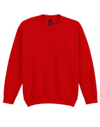18000B Gildan Heavy Blend Youth Crew Sweatshirt - Red - 18000B