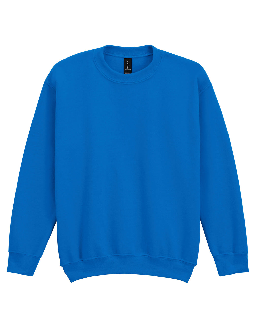 18000B Gildan Heavy Blend Youth Crew Sweatshirt - Royal - 18000B