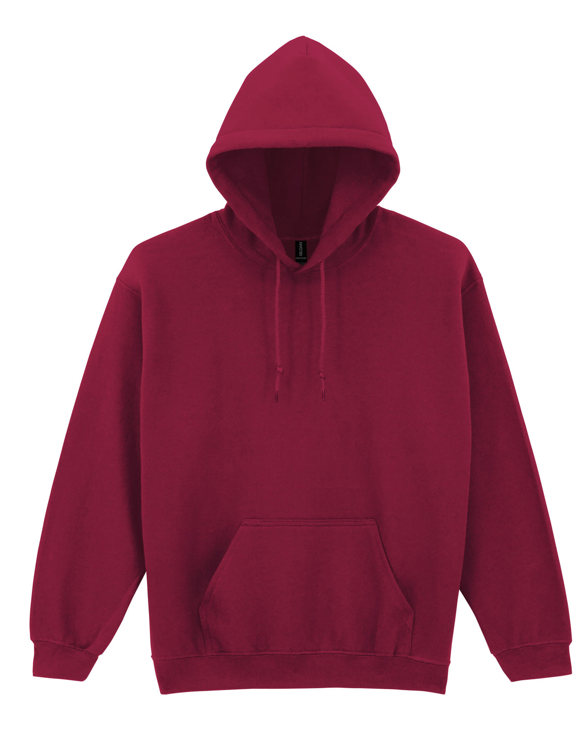 18500 Gildan Heavy Blend Adult Hood Sweatshirt - Garnet - 18500