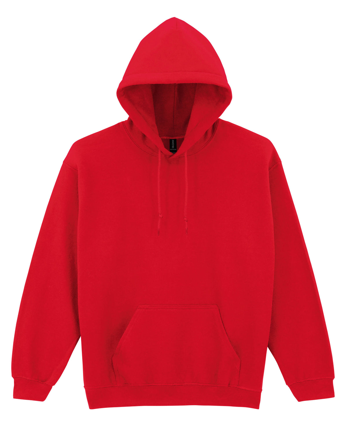 18500 Gildan Heavy Blend Adult Hood Sweatshirt - Red - 18500