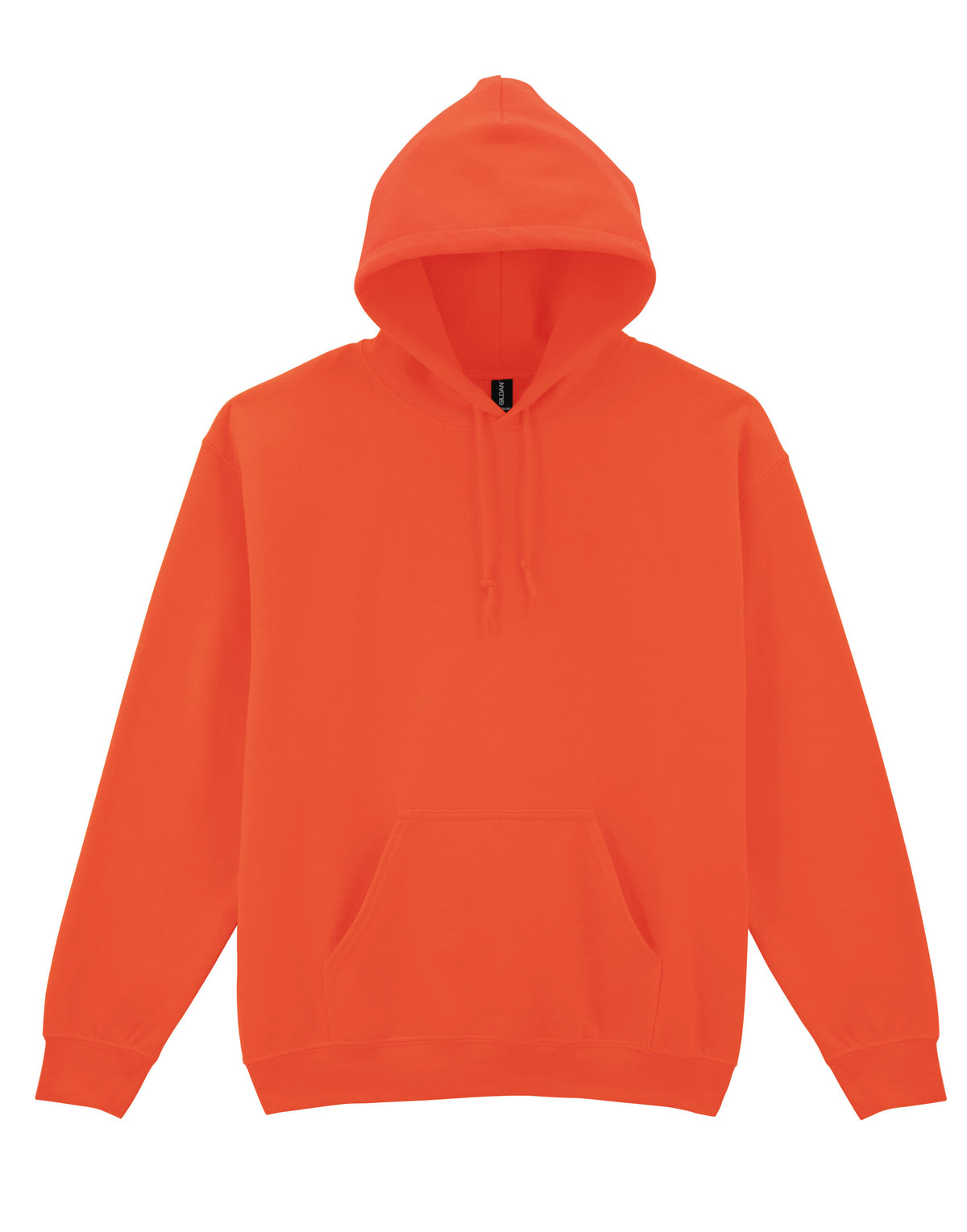 18500 Gildan Heavy Blend Adult Hood Sweatshirt - Orange - 18500