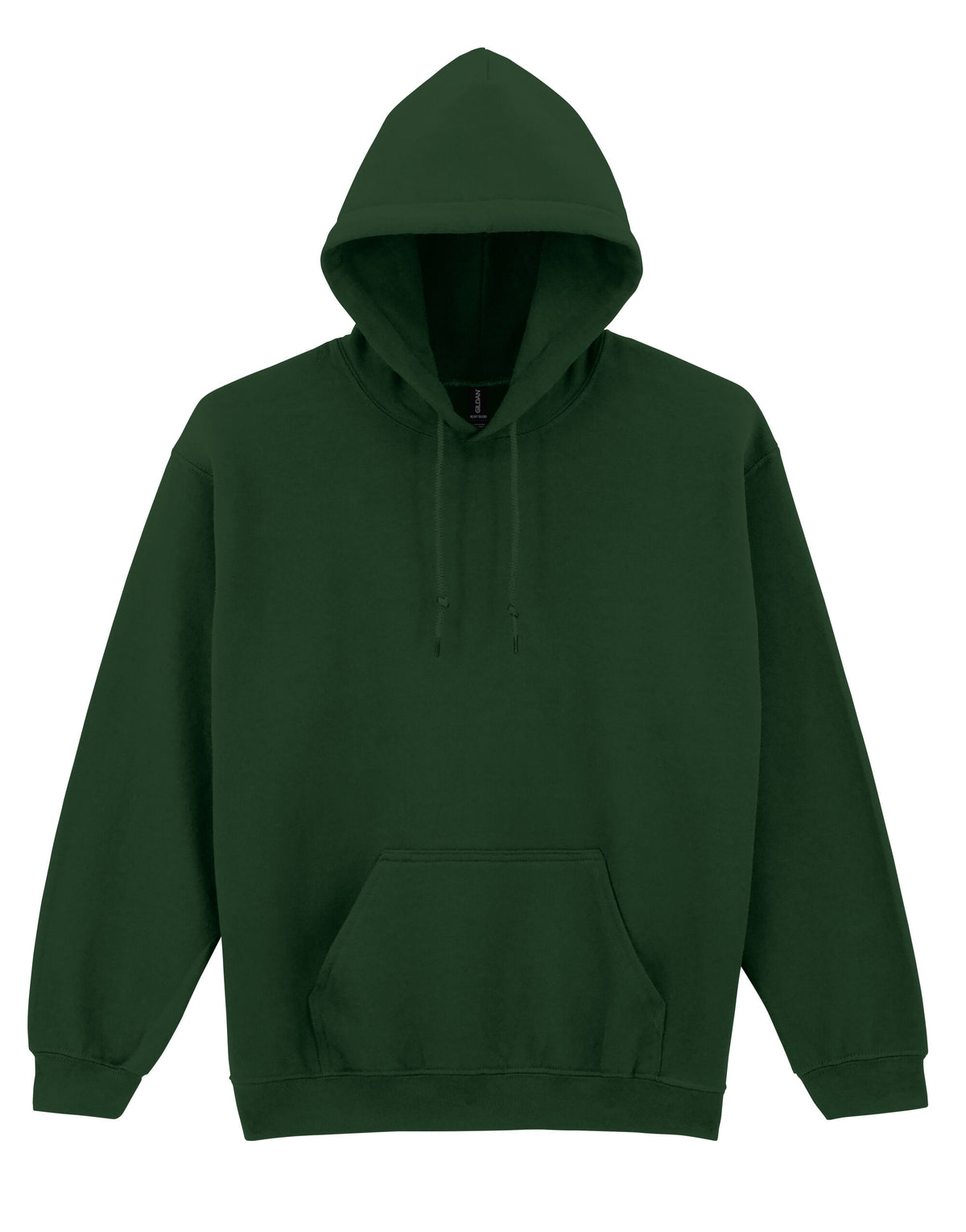 18500 Gildan Heavy Blend Adult Hood Sweatshirt - Forest Green - 18500
