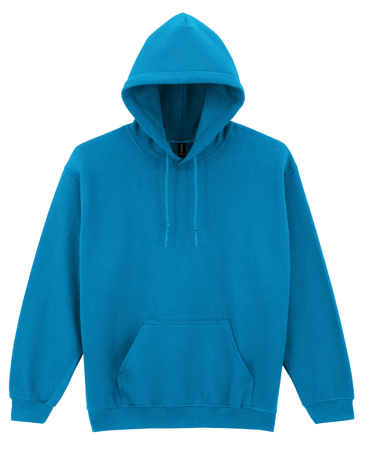 18500 Gildan Heavy Blend Adult Hood Sweatshirt - Sapphire - 18500