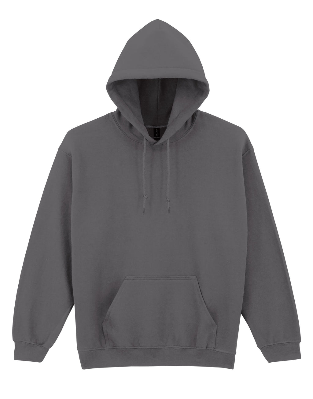 18500 Gildan Heavy Blend Adult Hood Sweatshirt - Charcoal - 18500