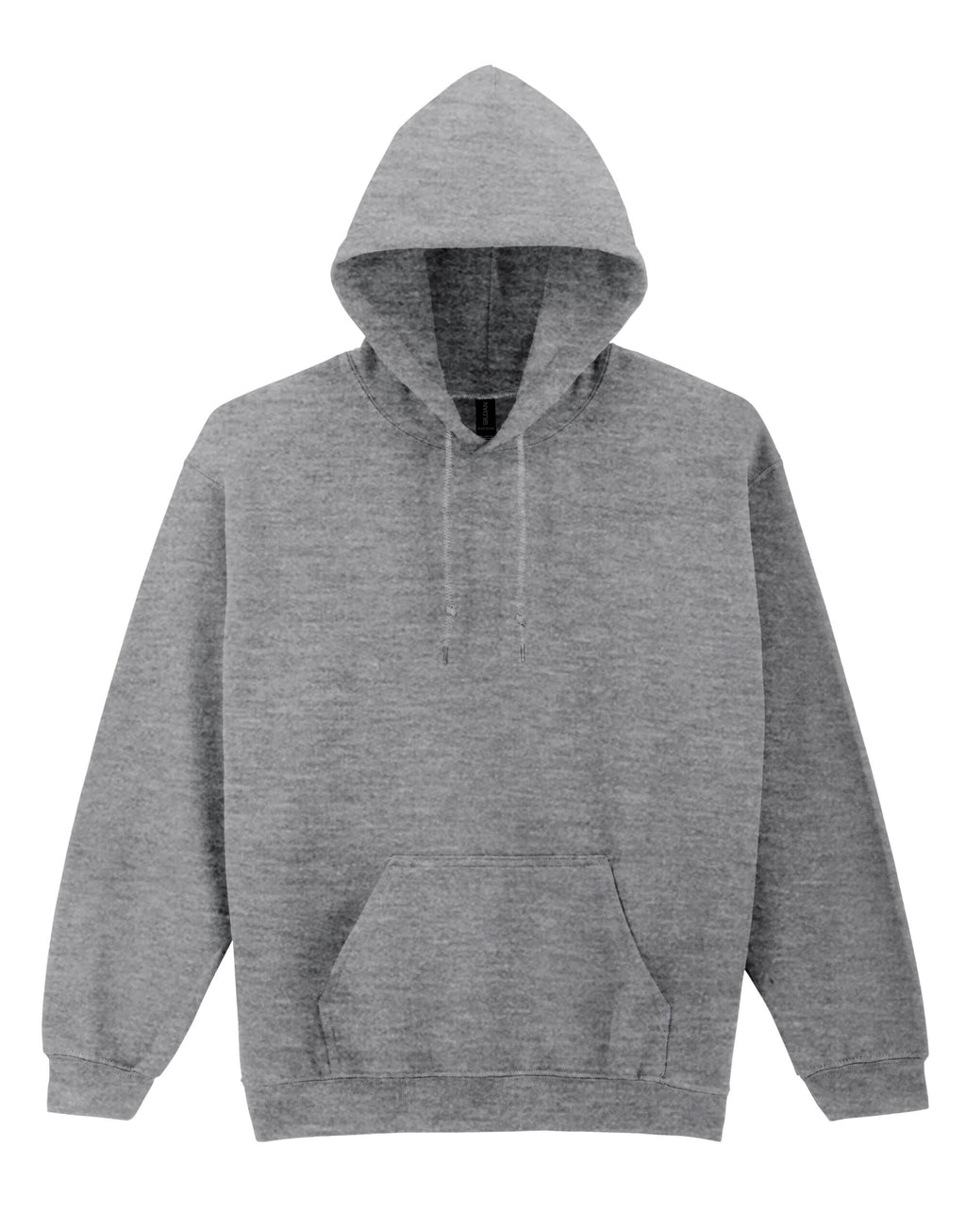 18500 Gildan Heavy Blend Adult Hood Sweatshirt - Graphite Heather - 18500