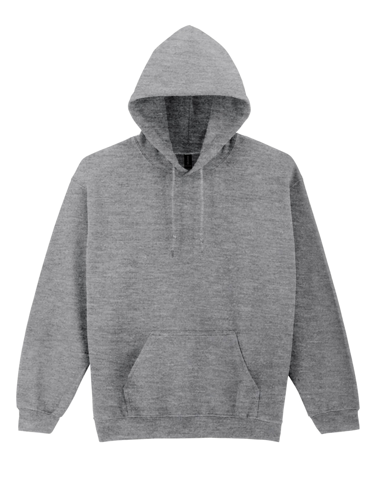 18500 Gildan Heavy Blend Adult Hood Sweatshirt - Graphite Heather - 18500