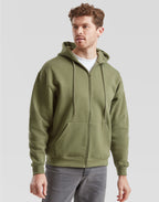 62034 FOTL Mens Premium Hooded Sweat Jkt - Classic Olive - 62034