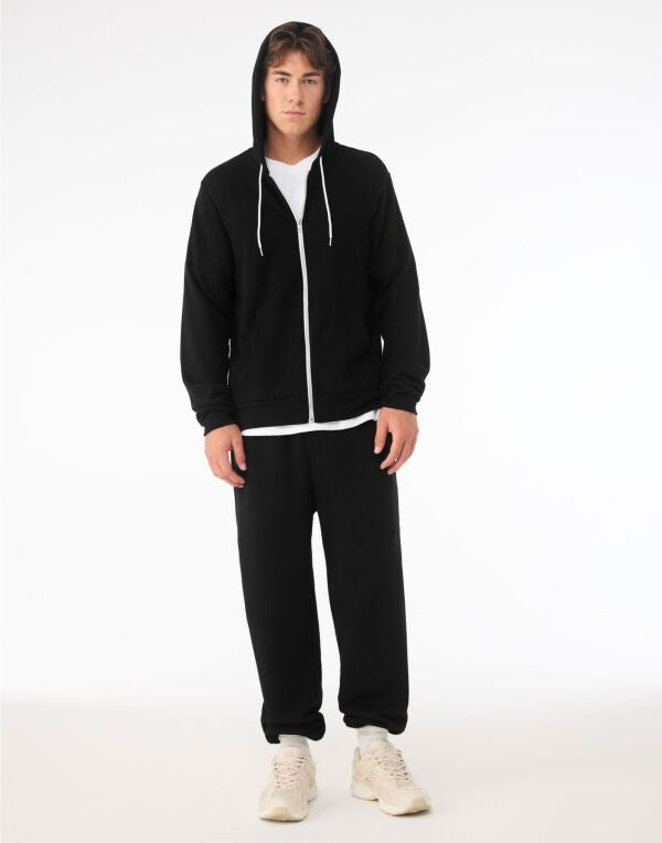 Canvas Unisex Fleece Zip-Up Hoodie