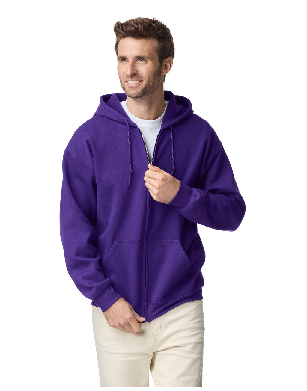 18600 Gildan Heavy Blend Adult Zip Hood Sweat