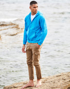 62062 FOTL Mens Classic Hooded Sweat Jacket