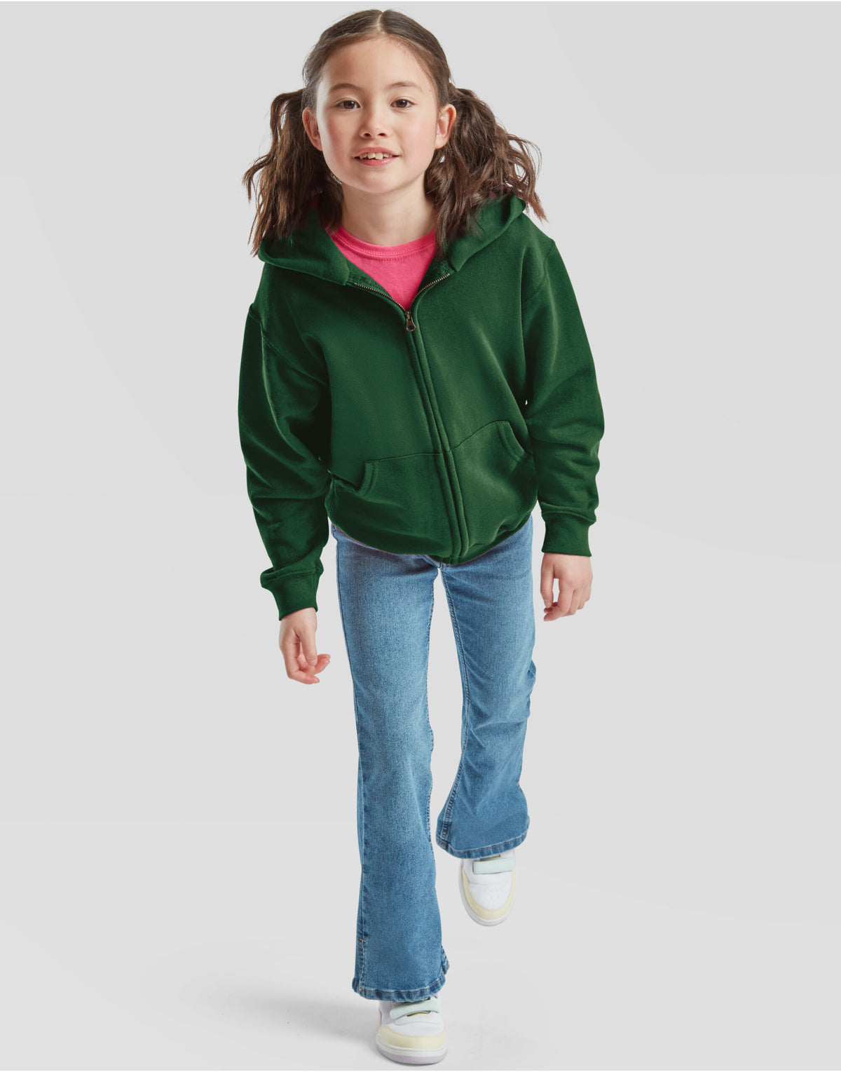 62045 FOTL Kids Classic Hooded Sweat Jacket