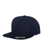 6089M Flexfit Classic Snapback Cap - Navy - 6089M