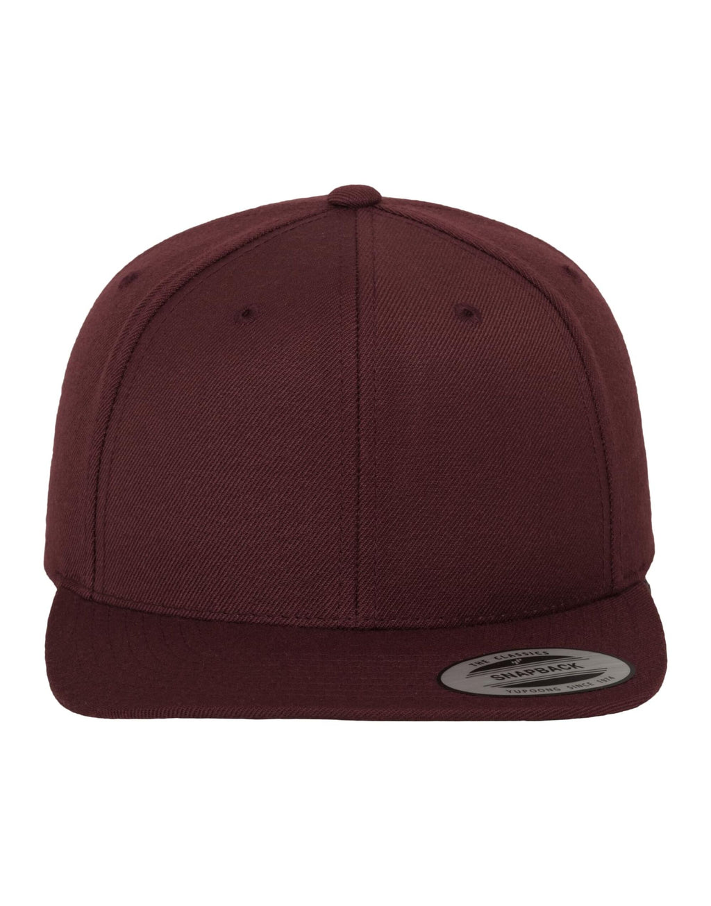 6089M Flexfit Classic Snapback Cap - Maroon - 6089M