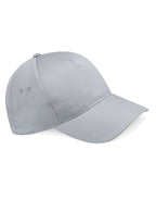 B15 Beechfield Ultimate 5 Panel Cap - Light Grey - B15
