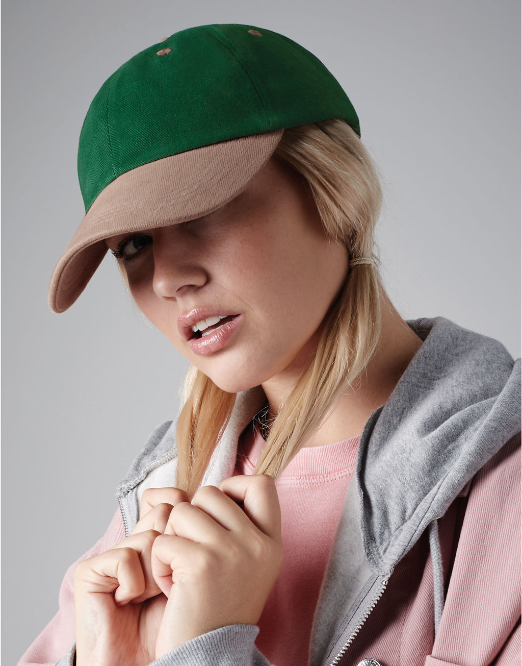 B57 Beechfield LP Heavy Brushed Cotton Cap