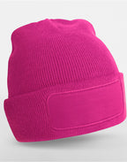 B445 Beechfield Original Patch Beanie - Fuchsia - B445