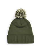 B450 Beechfield Snowstar® Beanie - Olive Green/Oatmeal - B450
