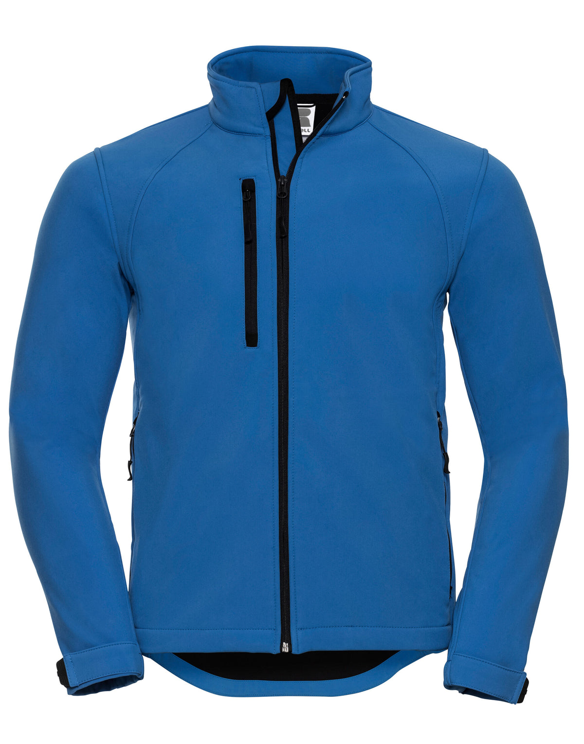 140M Russell Mens Softshell Jacket - Azure Blue - 140M