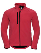 140M Russell Mens Softshell Jacket - Classic Red - 140M