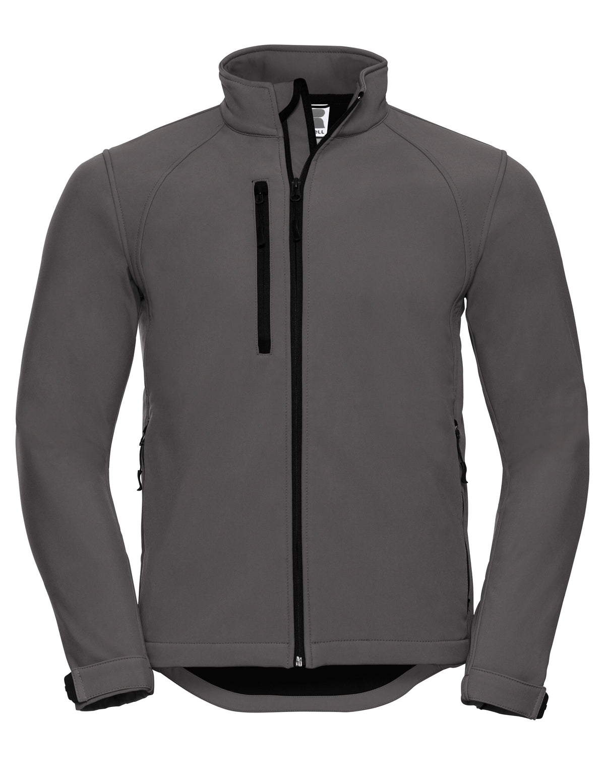 140M Russell Mens Softshell Jacket - Titanium - 140M