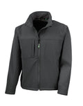 R121M Result Mens Classic Softshell Jacket - Black - R121M