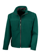 R121M Result Mens Classic Softshell Jacket - Bottle Green - R121M