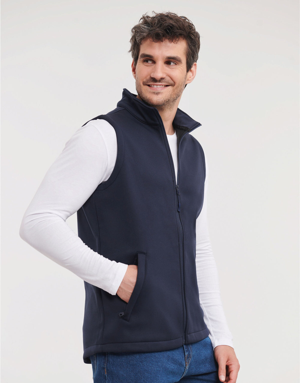 R041M Russell Mens Smart Softshell Gilet