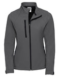 140F Russell Ladies Softshell Jacket - Titanium - 140F