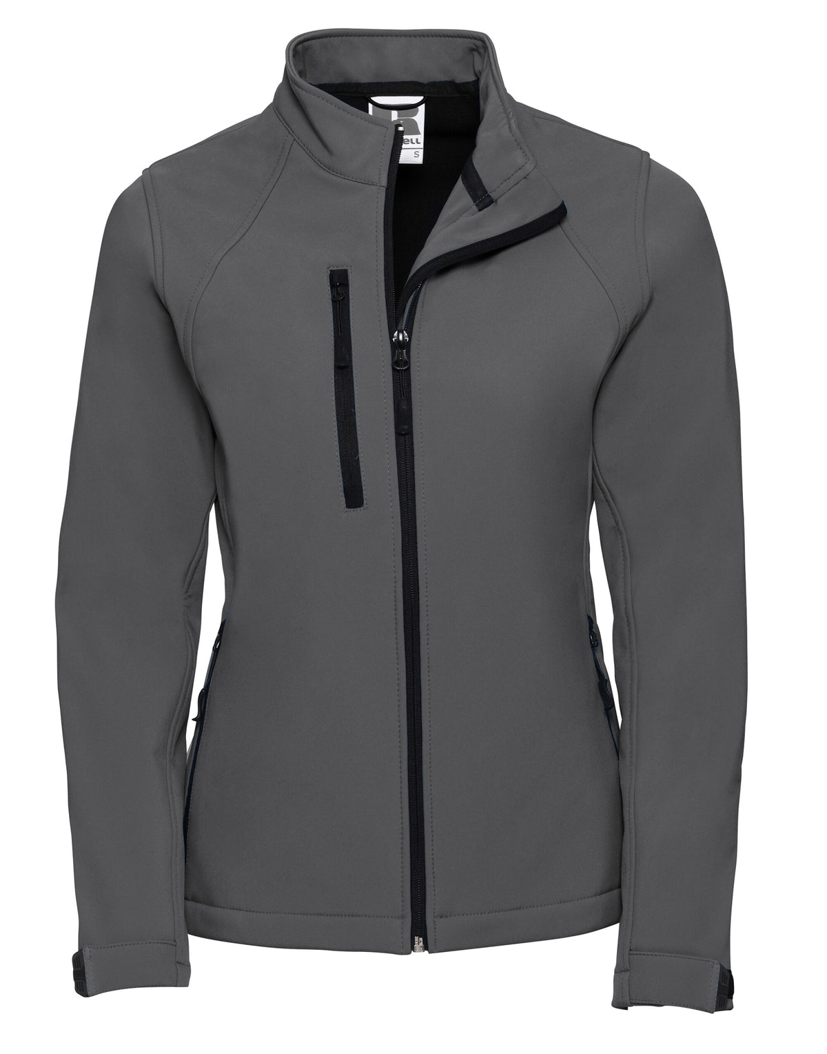 140F Russell Ladies Softshell Jacket - Titanium - 140F