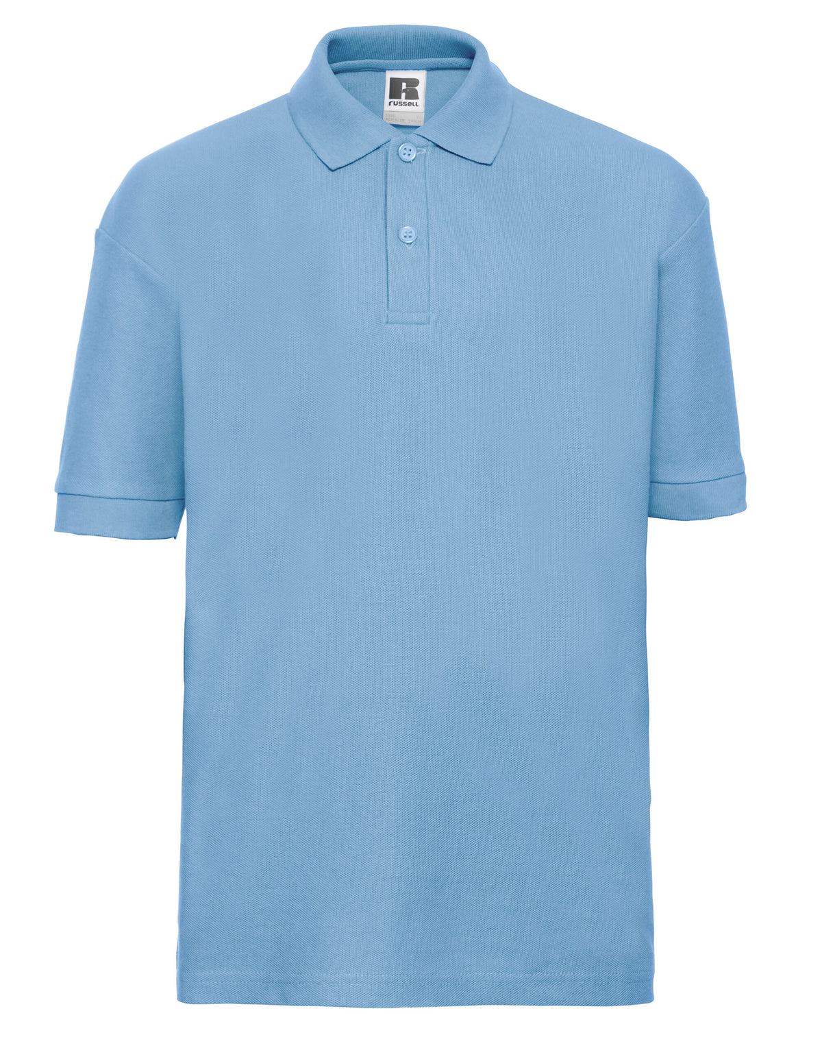 539B Russell Kids Classic Polo - Sky Blue - 539B