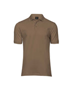 TJ1405 Tee Jays Mens Luxury Stretch Polo - Wood - TJ1405